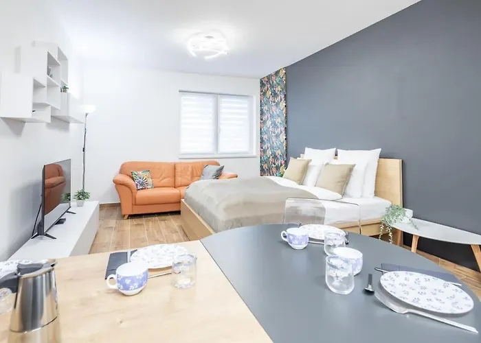 New Modern Flat With Balcony Apartament Budapesta