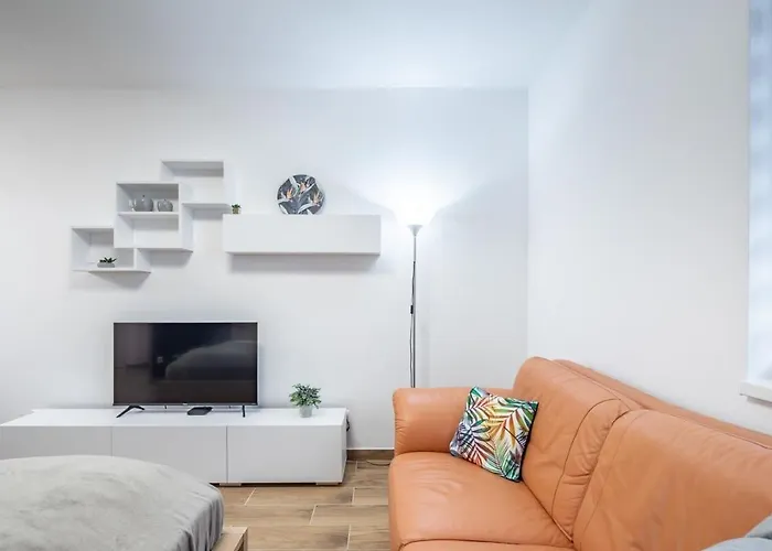 아파트 New Modern Flat With Balcony 부다페스트